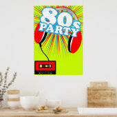 Poster Parti rétro (Cuisine)