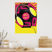Poster Parti rétro (Cuisine)