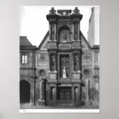 Poster Partie centrale de la façade principale � (Devant)