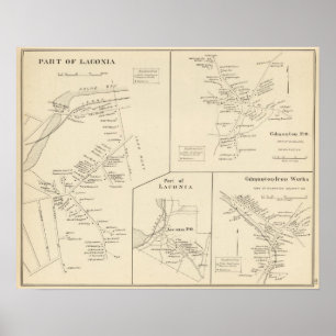 Poster Partie de la Laconie