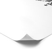 Poster Partie de performance surchargée personnalisée (Coin)