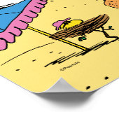 Poster Partie de retraite | Snoopy & Woodstock sur la pla (Coin)