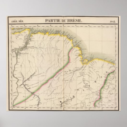 Poster Partie du Brésil 12 (Devant)