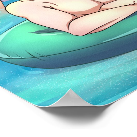 Poster Partie du pool (Coin)