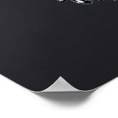 Poster Partie Halloween Chrome Liquide Silver Driver Crân (Coin)