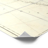 Poster Partie intérieure de l'Amérique du Nord (Coin)