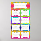 Poster Parties de la parole (Devant)