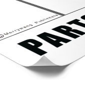 Poster Parties de l'affiche de la poêle en acier (Coin)