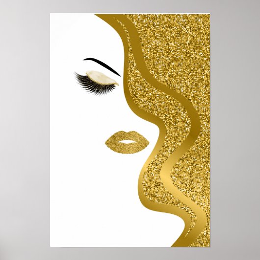 Poster Parties scintillant (Devant)