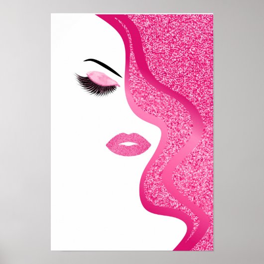 Poster Parties scintillant (Devant)