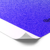 Poster Parties scintillant Beauty Maquillage Salon Menu P (Coin)