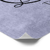 Poster Parties scintillant chic à goutte | Quinceanera vi (Coin)