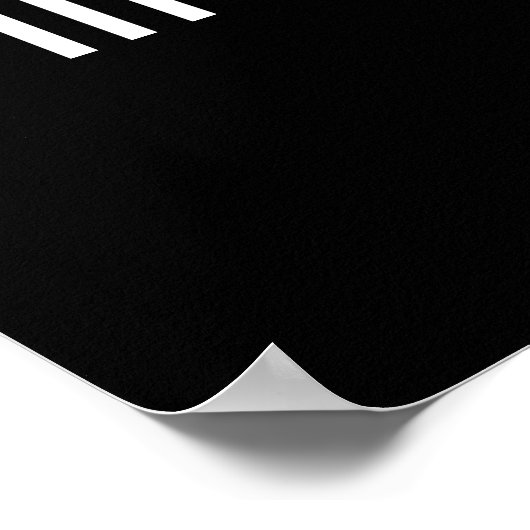 Poster Parties scintillant Couronne (Coin)