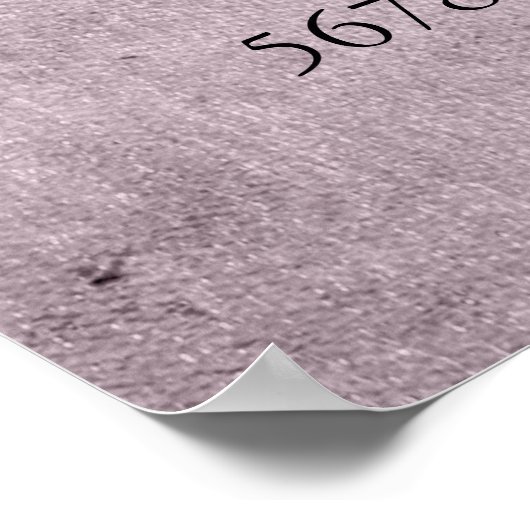 Poster Parties scintillant de la fille en chute libre | D (Coin)