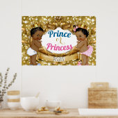Poster Parties scintillant des princes ou princes africai (Cuisine)