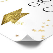 Poster Parties scintillant d'or de la fête de célébration (Coin)