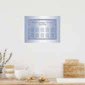 Poster Parties scintillant périphérique et anneaux Mariag (Cuisine)