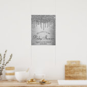 Poster Parties scintillant Sivler de séchage | Douche en  (Cuisine)