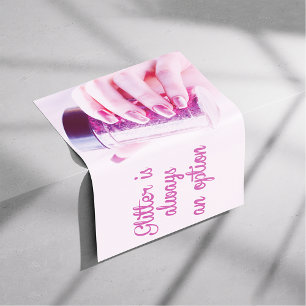 Poster Parties scintillant vous fait briller, clou salon