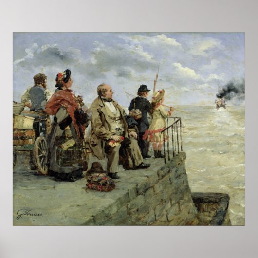 Poster Partir pour Jersey (Devant)