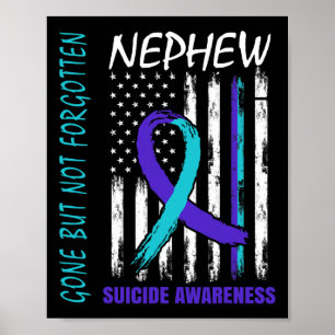 Poster Partis Mais Pas Oublié Nephew Suicide Sensibilisat