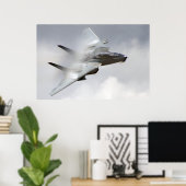 Poster "Partis, Mais Pas Oubliés" (Bureau à domicile)