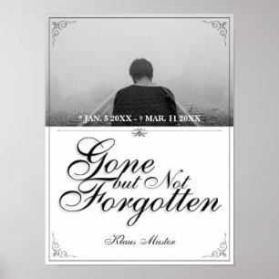 Poster Partis mais pas oubliés - Classique