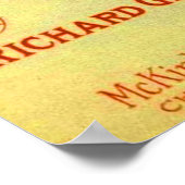 Poster Partition de Chanticleer 1910 (Coin)