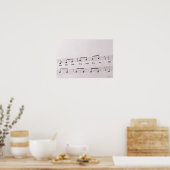 Poster Partition détaillée (Cuisine)