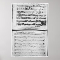 Partition musicale pour Telemann's Suite pour deux