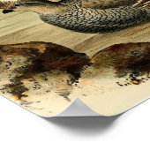 Poster Partouche bleue (Coin)