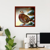 Poster Partridge de Noël 1 (Bureau à domicile)