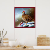 Poster Partridge de Noël 2 (Cuisine)