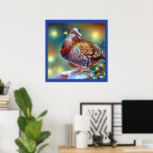 Poster Partridge de Noël 4 (Bureau à domicile)