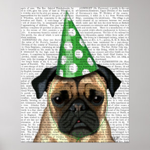 Poster Party Pug