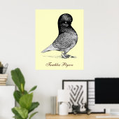 Poster Paruline andalouse (Bureau à domicile)