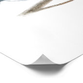 Poster Paruline bleue Imprimer (Coin)