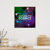 Poster PARVIONS MAINTENANT D'UN MOMENT DE SCIENCE Art (Cuisine)