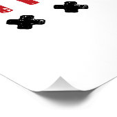 Poster Pas à vendre Stop Human Trafic (Coin)