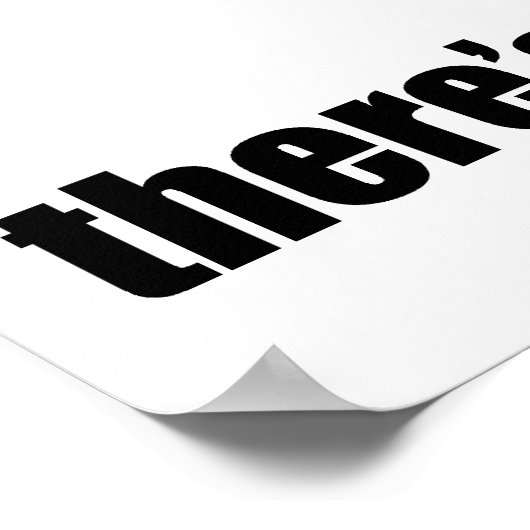 Poster Pas Assez Pour Jouer Au Rugby (Coin)