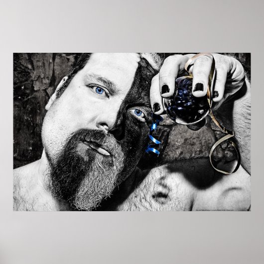 Poster Pas aussi simple que noir et blanc par APG (Devant)