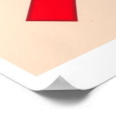 Poster Pas d'affiche de pêche dans les toilettes (Coin)