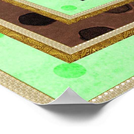 Poster Pas d'affiche Quitter (Coin)