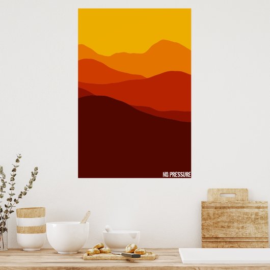 Poster Pas d'affiche sous pression (Cuisine)