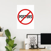 Poster Pas d'affiches (Bureau à domicile)