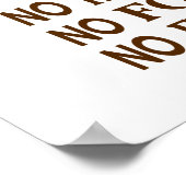 Poster pas d'agriculteurs pas de nourriture pas de futur  (Coin)