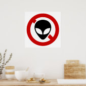 POSTER PAS D'ALIEN (Cuisine)