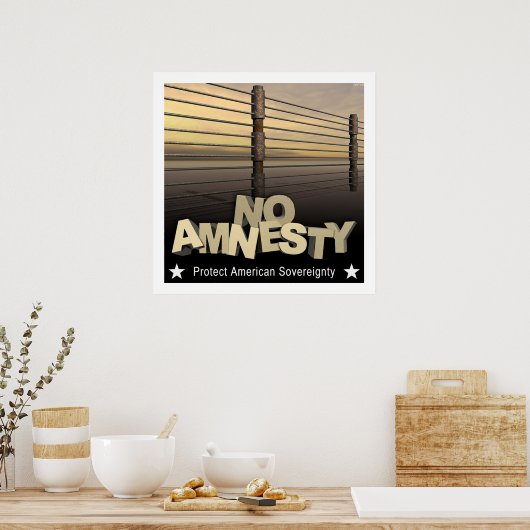 Poster Pas d'amnistie (Cuisine)