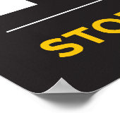 Poster Pas dans notre ville (Coin)