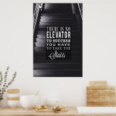 Poster Pas d'ascenseur à succès (Cuisine)